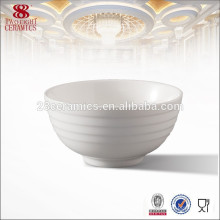 Nuevo plato caliente de China de hueso, tazón de cerámica, fábrica de tazón de porcelana directo al por mayor